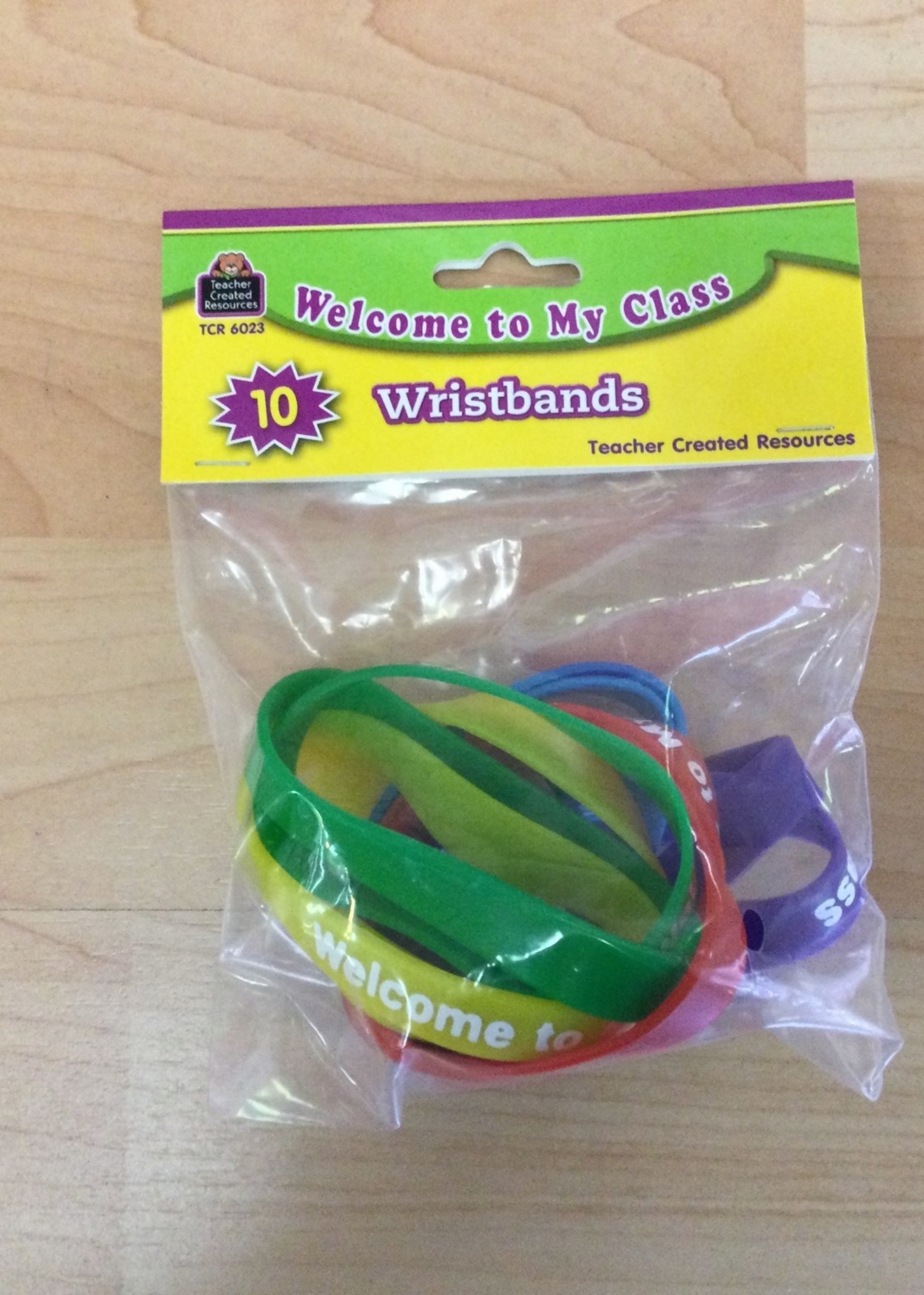 Welcome To My Class Wristbands 10pk