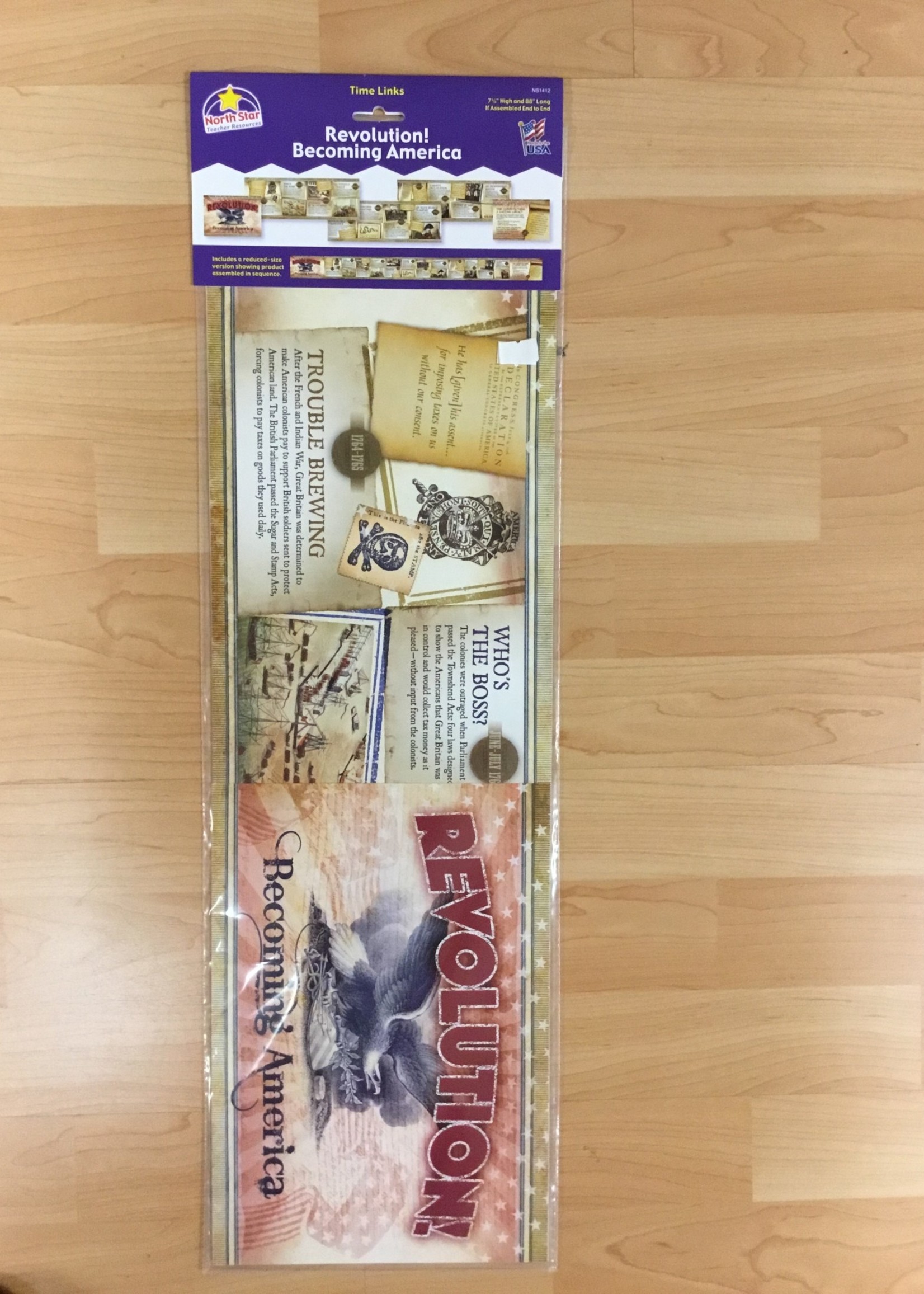Revolution! Becoming America Mini Bulletin Board