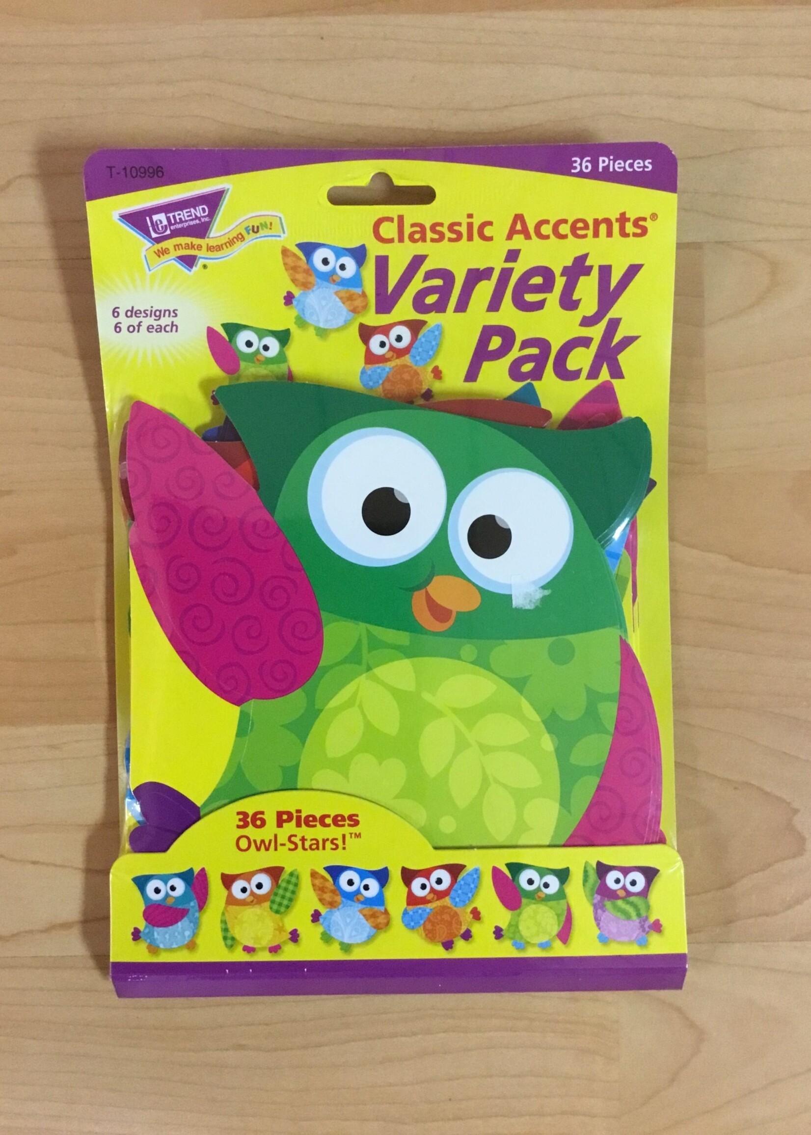 Owl-Stars! Cutouts 36pc