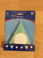 Galaxy Pennants Cutouts 36pc