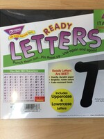 Black 4" Italic Letter Combo Pk 193pc
