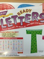 Colorful Patterns 4" Playful Letters 216pc