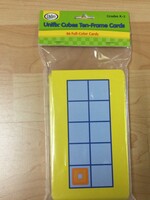 Unifix Cube Ten Frame Cards 60pc