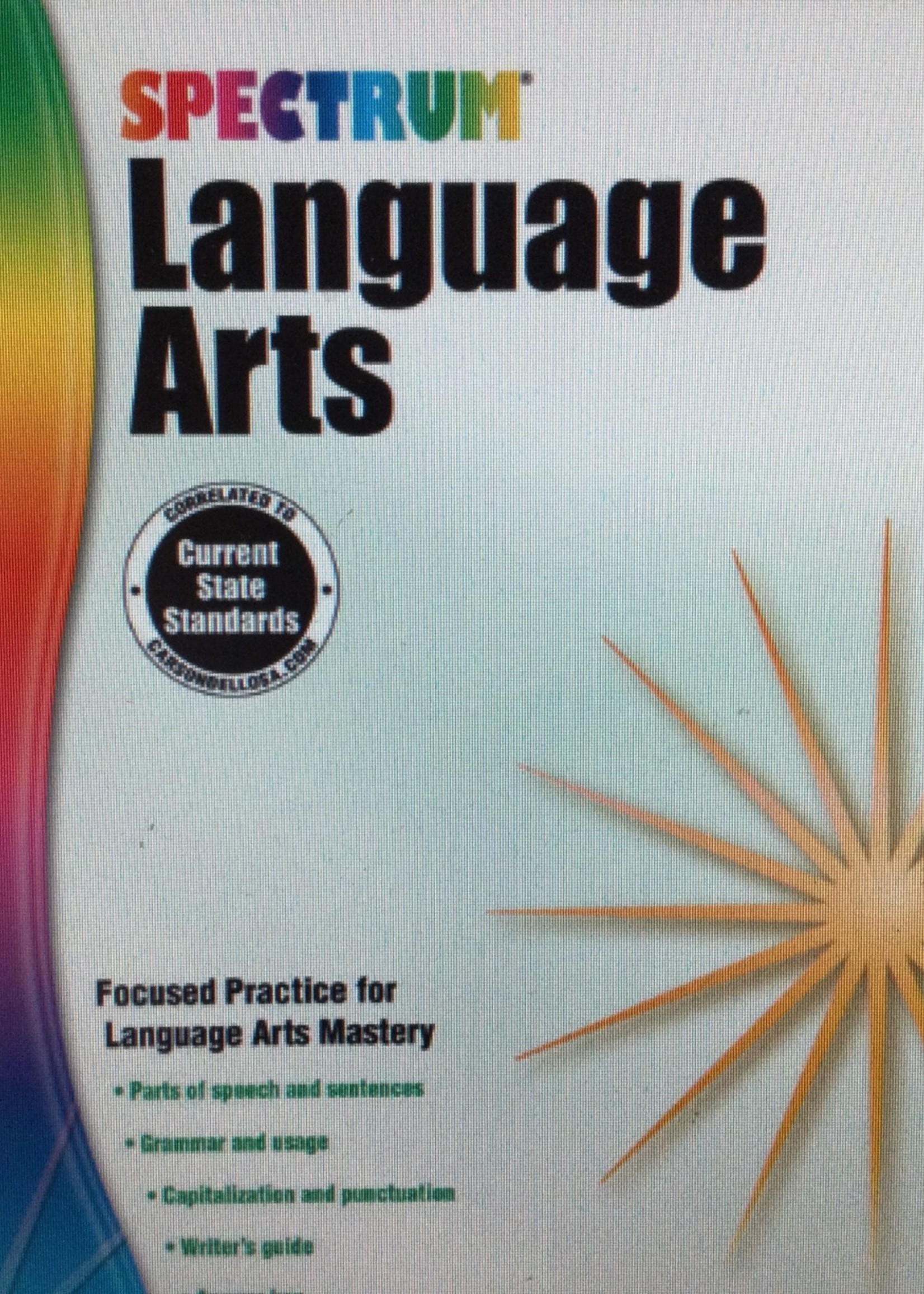 Spectrum Language Arts 2