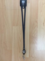 Skinny Dot ID Reel Ribbon Lanyard