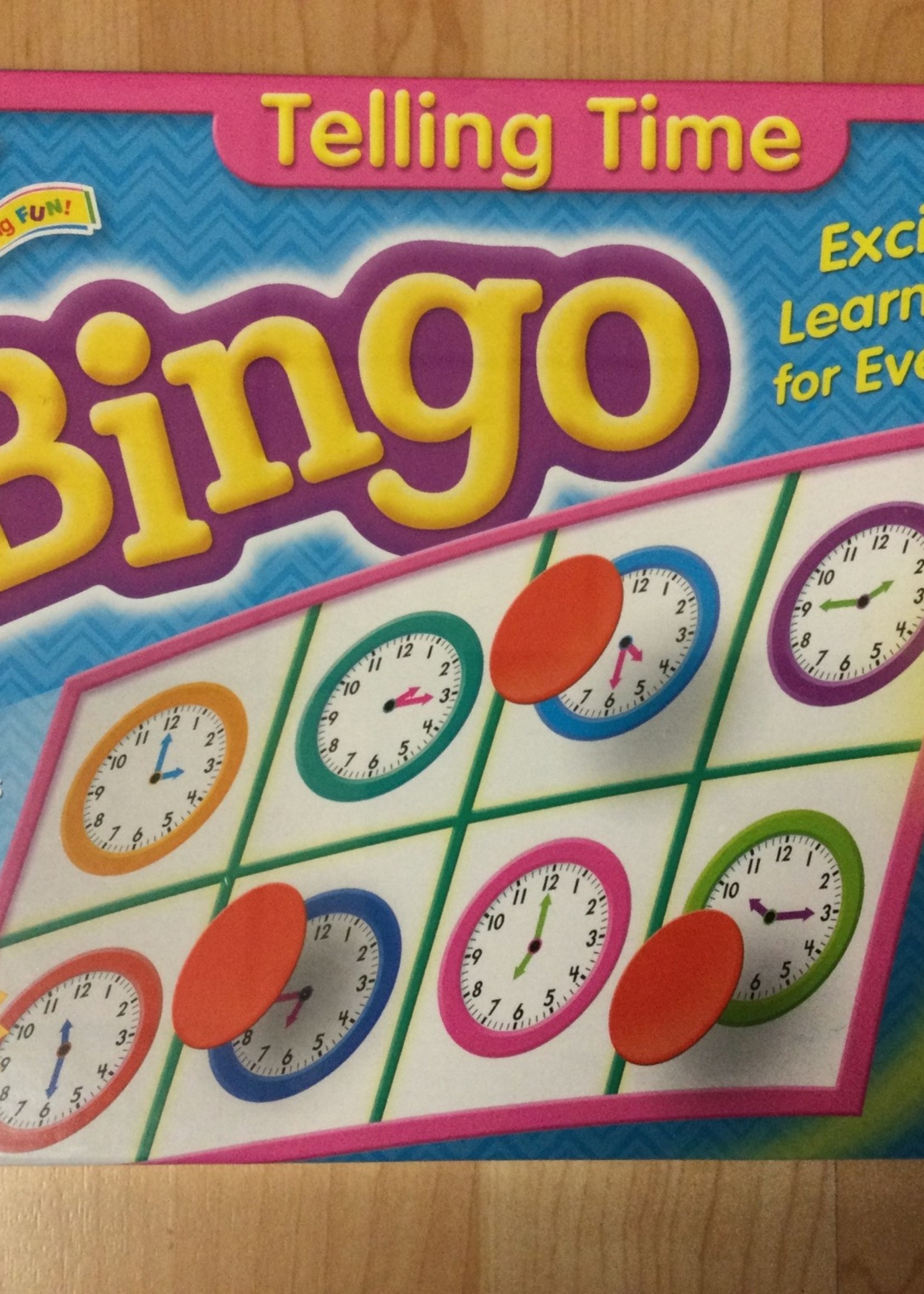 Telling Time Bingo