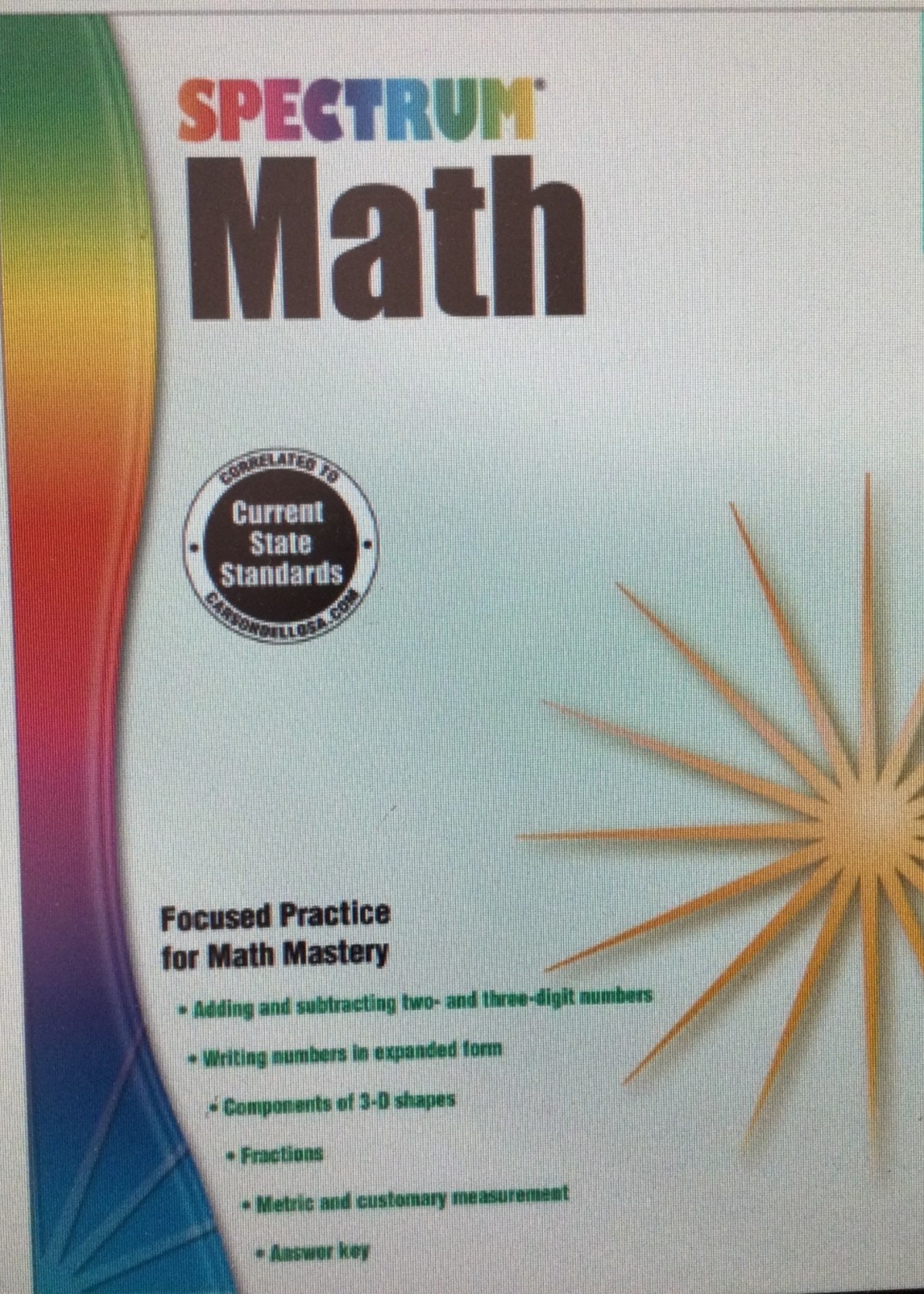 Spectrum Math 2