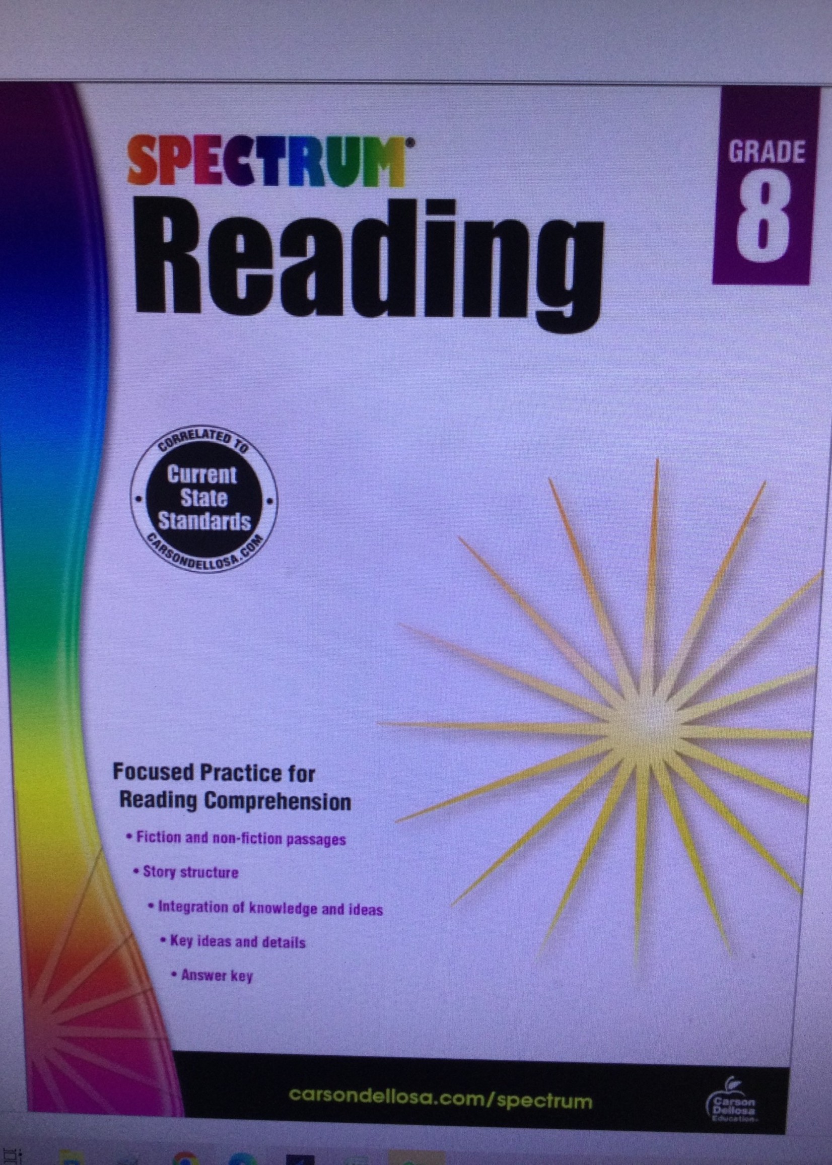 Spectrum Reading 8