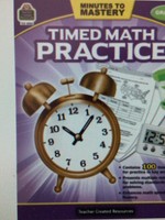 Timed Math Practice Grade 5