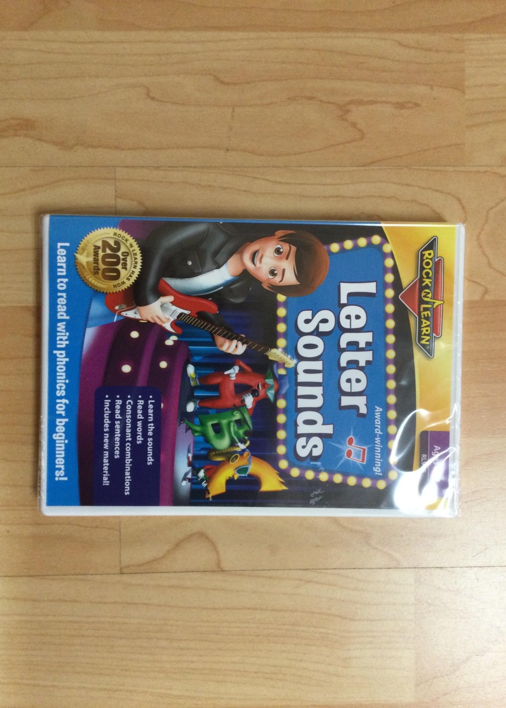Rock N Learn Letter Sounds DVD