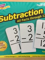 Subtraction Flash Cards (169)