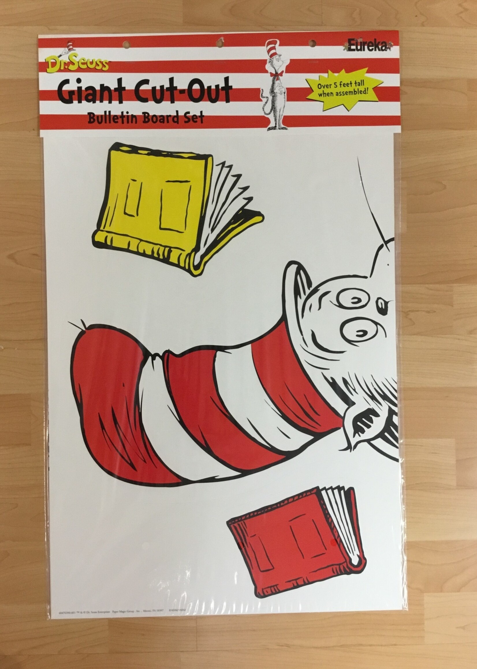 Dr. Seuss Giant Cat in the Hat Bulletin Board