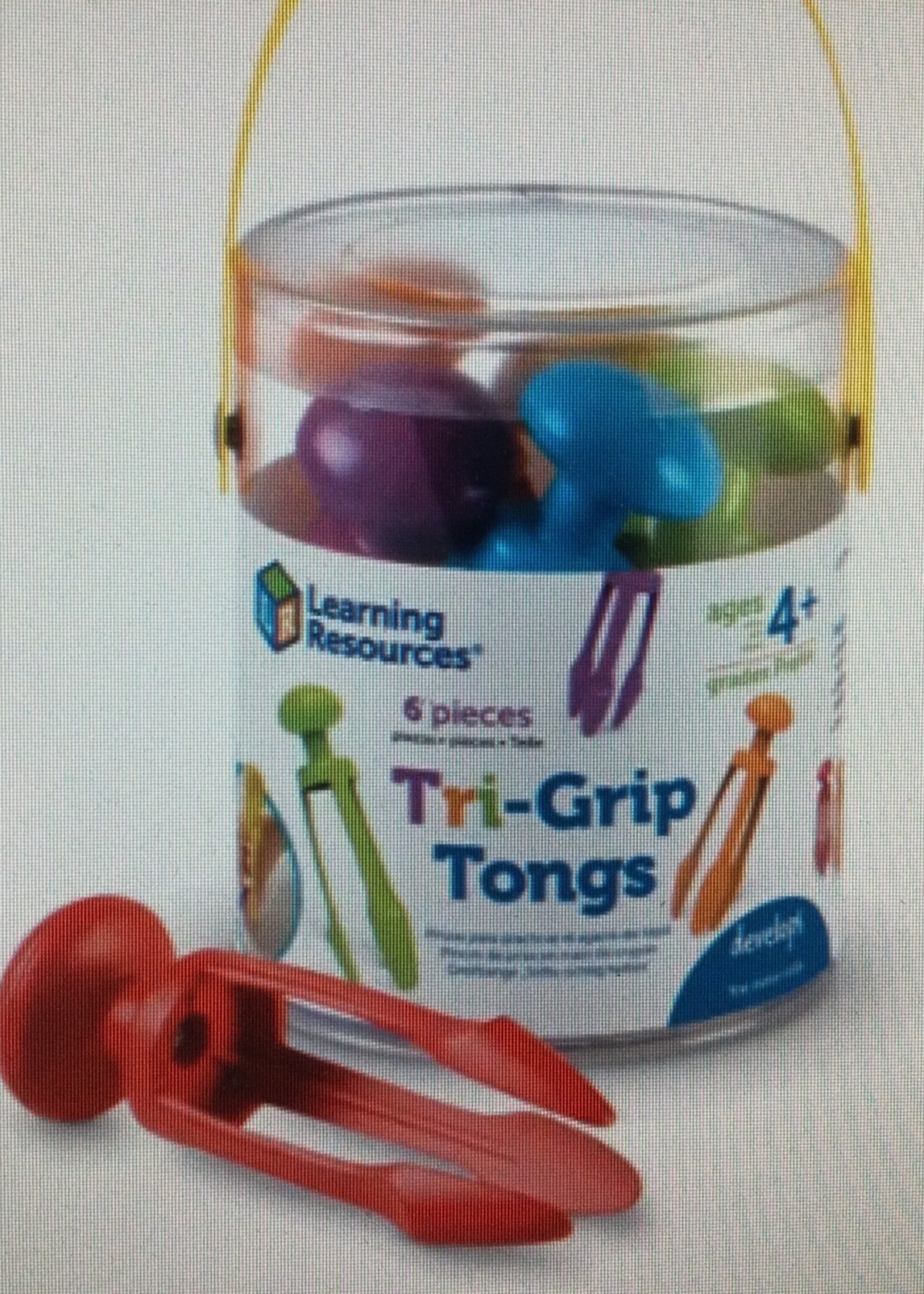 Tri-Grip Tongs Set of 6