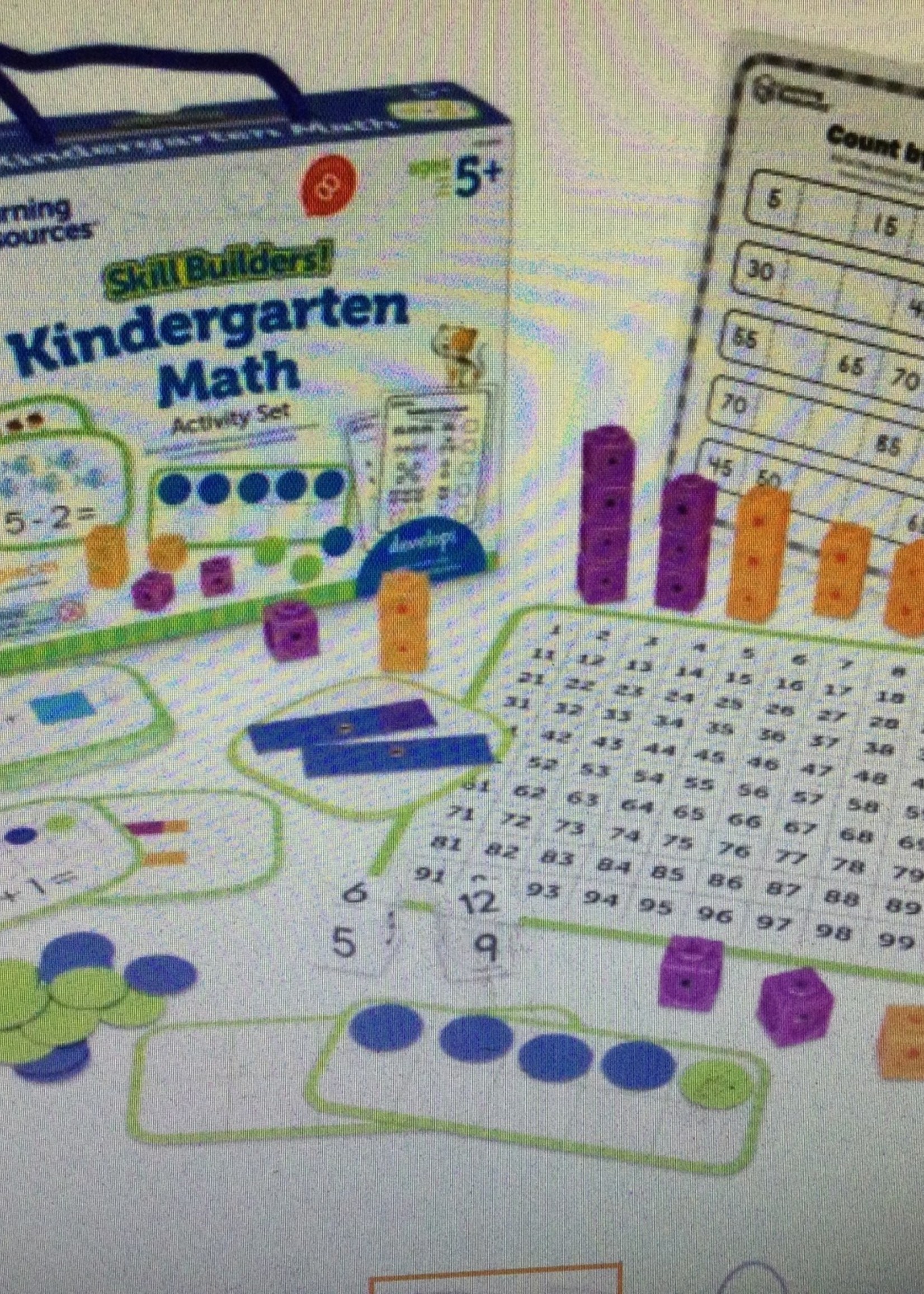 Skill Builders Kindergarten Math Box