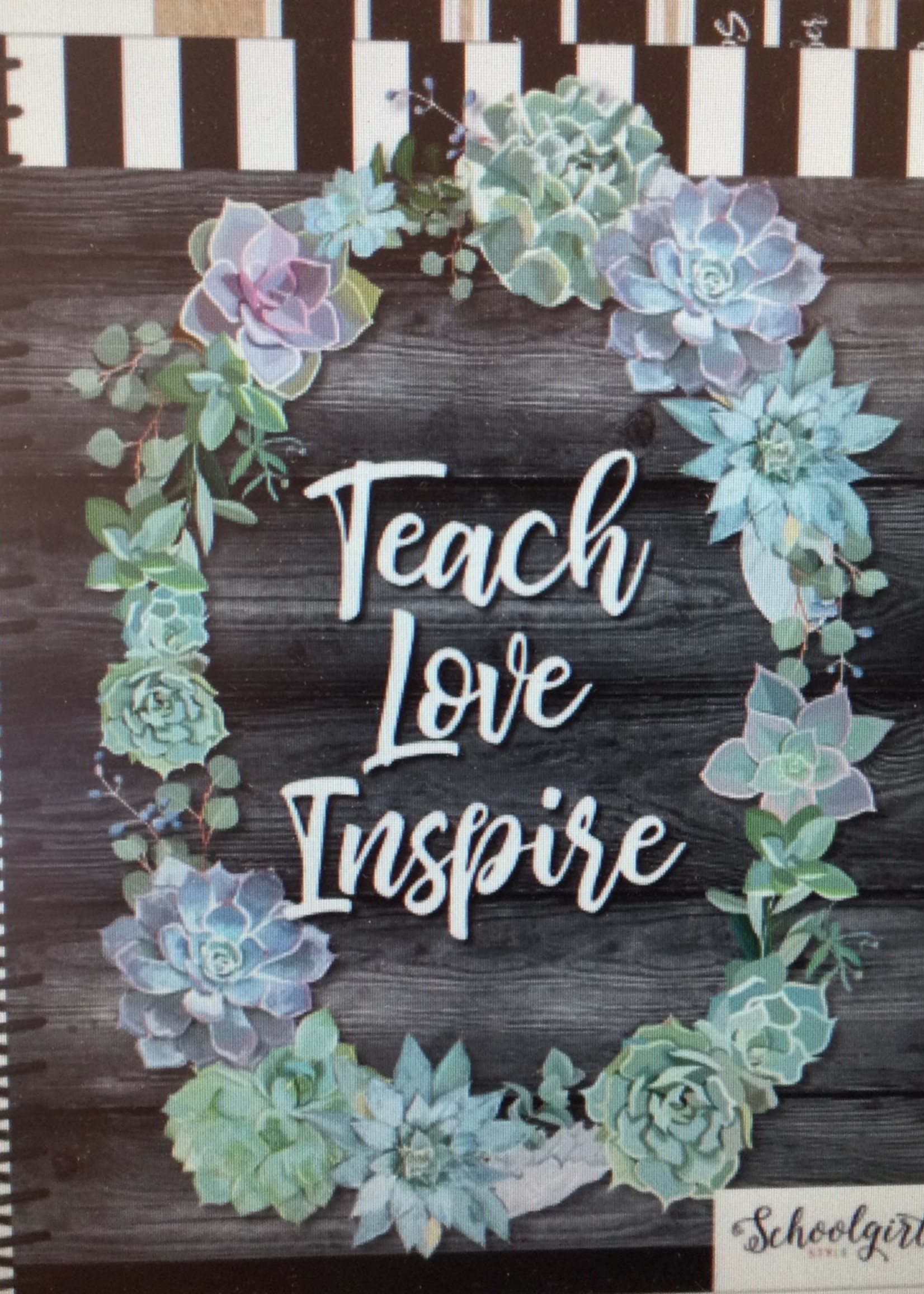 Schoolgirl Style Teach Love Inspire Teacher Planner