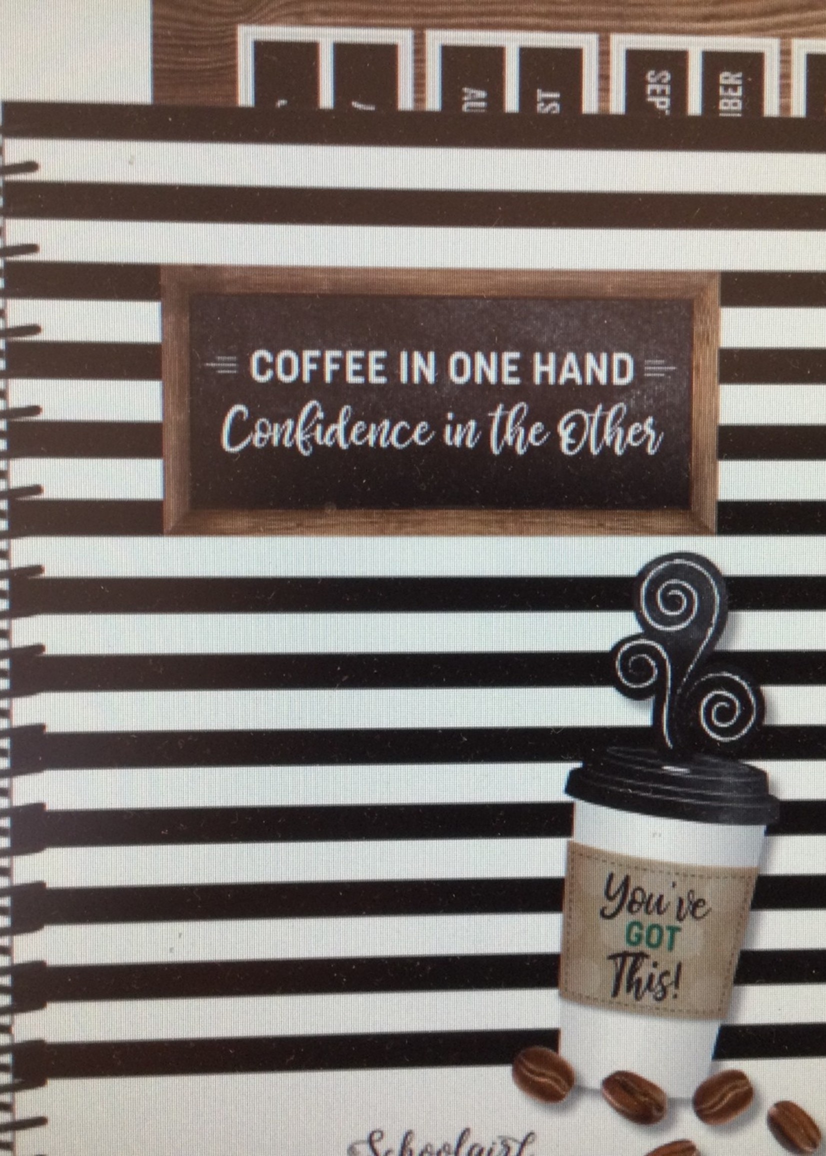 Schoolgirl Style Industrial Cafe Teacher Planner