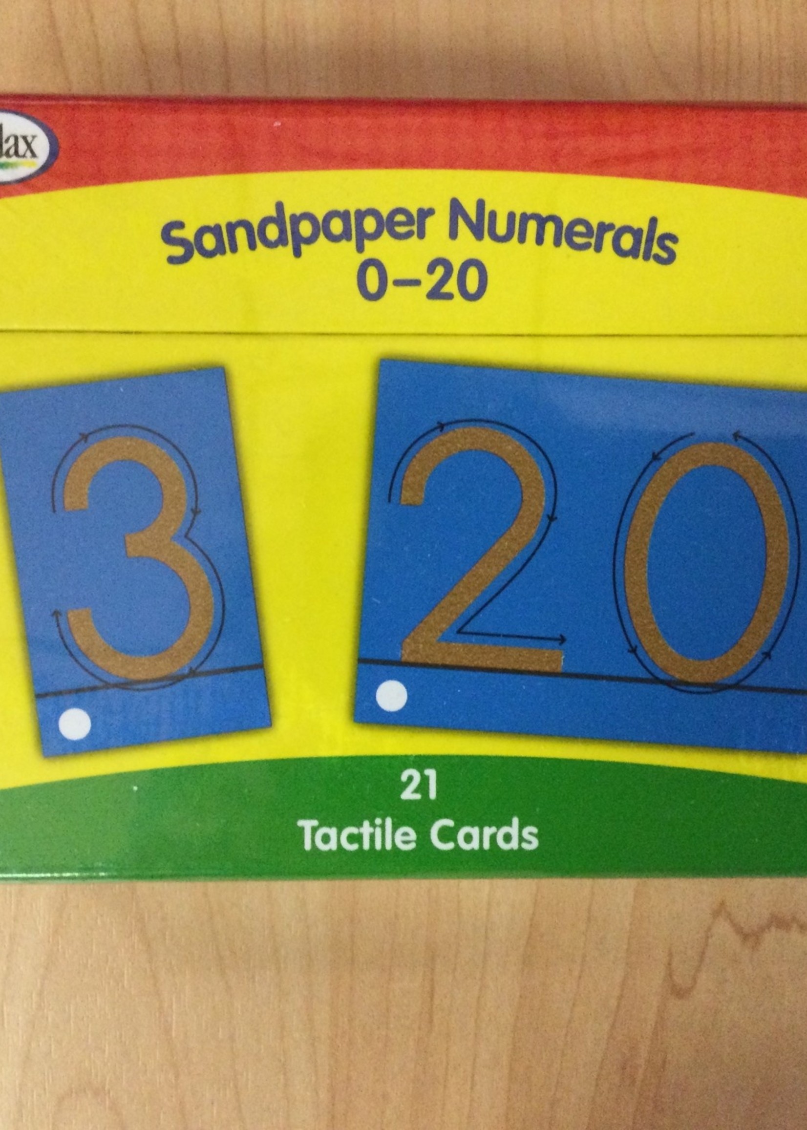 Sandpaper Numerals 0-20