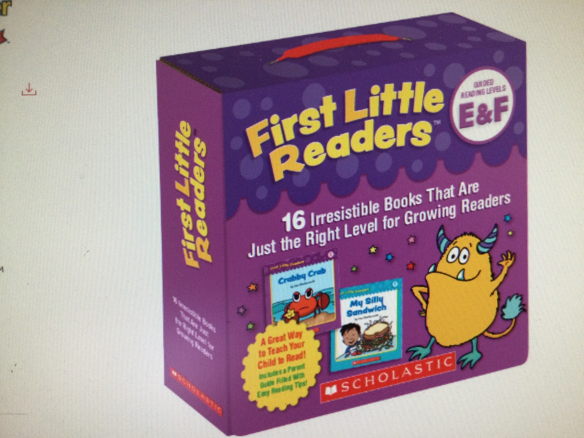 First Little Readers Level E & F 16 Books - School Spot