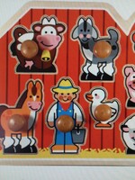 Deluxe Jumbo Farm Knob Puzzle