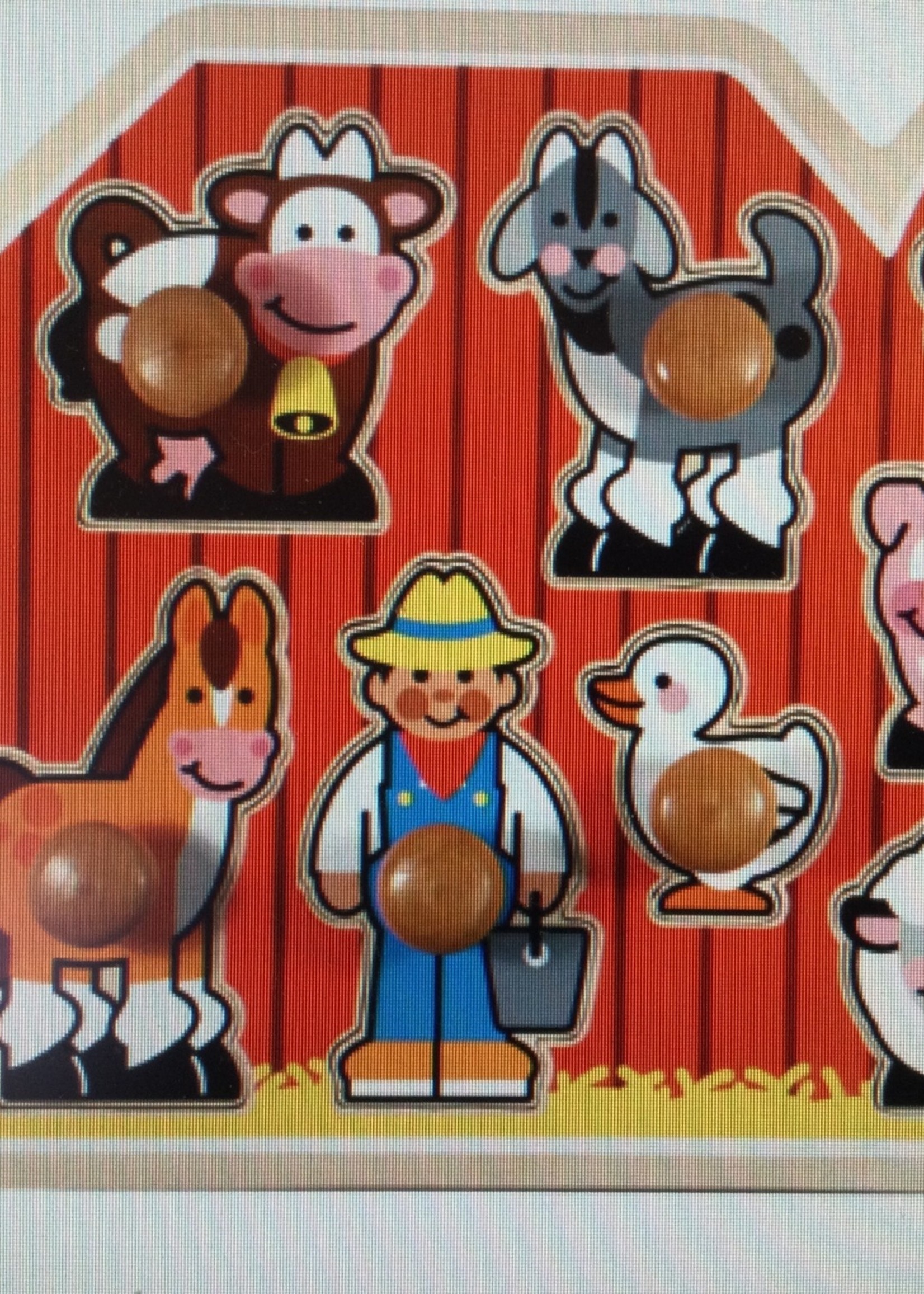 Deluxe Jumbo Farm Knob Puzzle