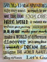 Travel the Map Yes to Adventure Chart