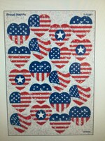 Proud Hearts Sparkle Stickers 40pc