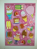 Sweet Treats Stinky Stickers (72)