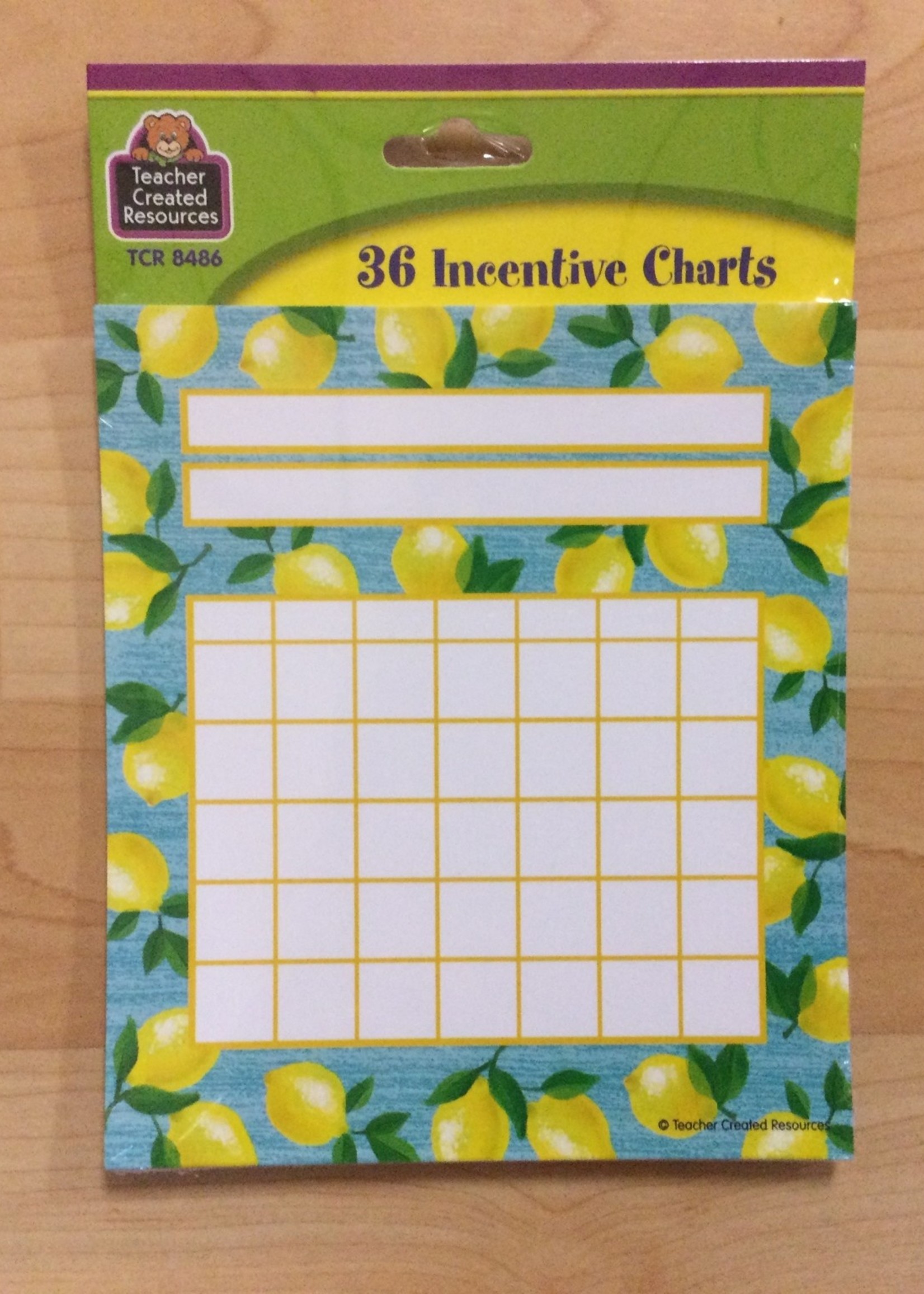 Lemon Zest Mini Incentive Chart 36pc