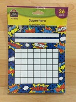 Superhero Mini Incentive Charts 36pc