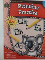 Ready Set Learn Printing Practice K-1