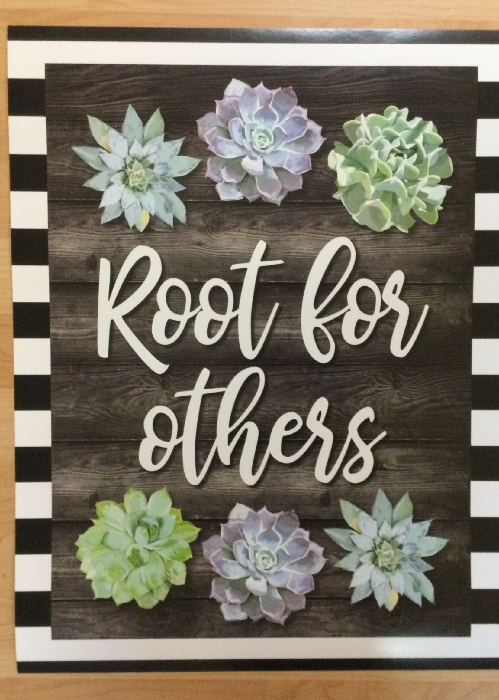 Schoolgirl Style Root for Others Chart
