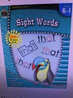 Ready Set Learn Sight Words Gr K-1