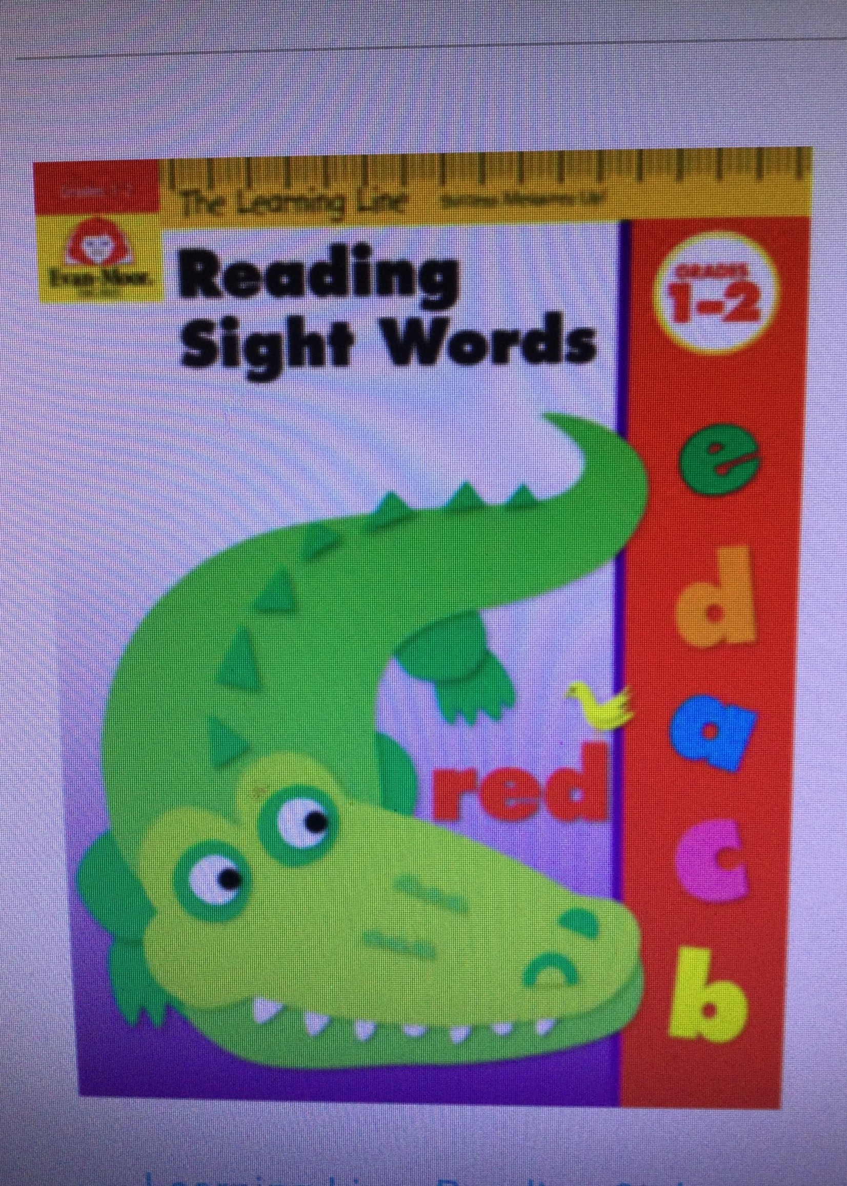 Reading Sight Words Gr 1-2