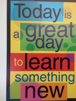 Today Is A Great Day Poster