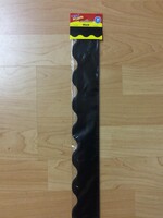 Black Scalloped Border 39'