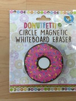 Donutfetti Circle Magnetic Whiteboard Eraser