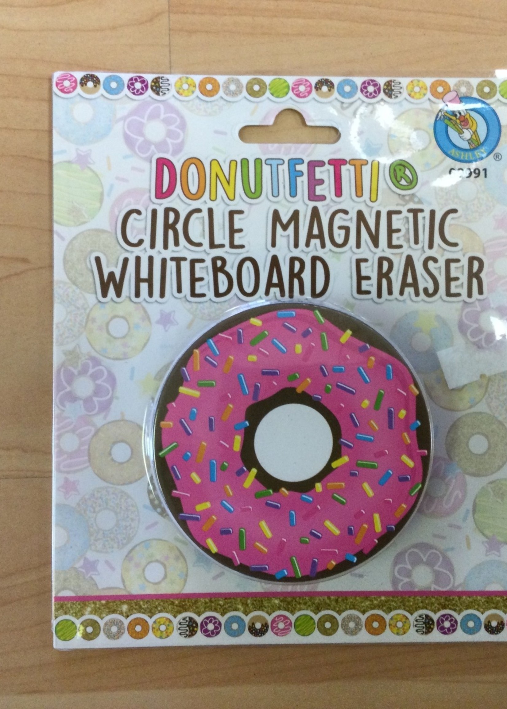 Donutfetti Circle Magnetic Whiteboard Eraser