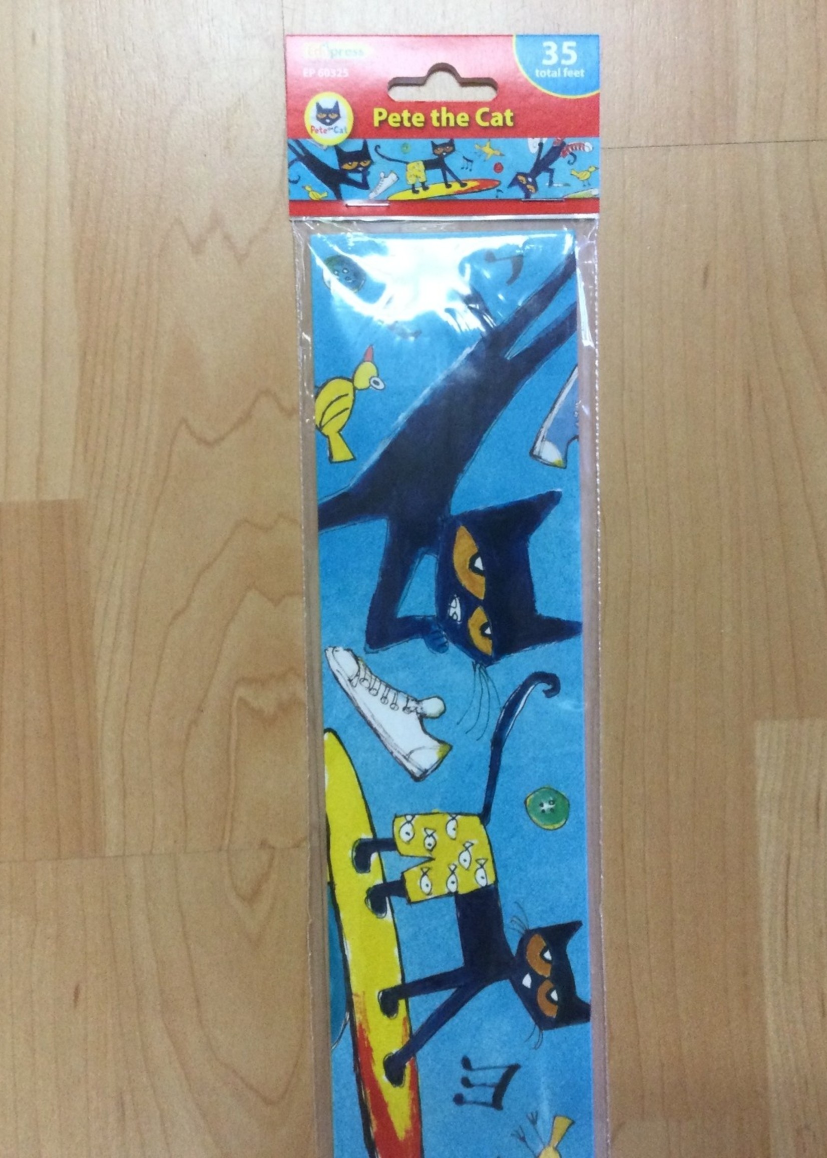 Pete The Cat Straight Border 35'