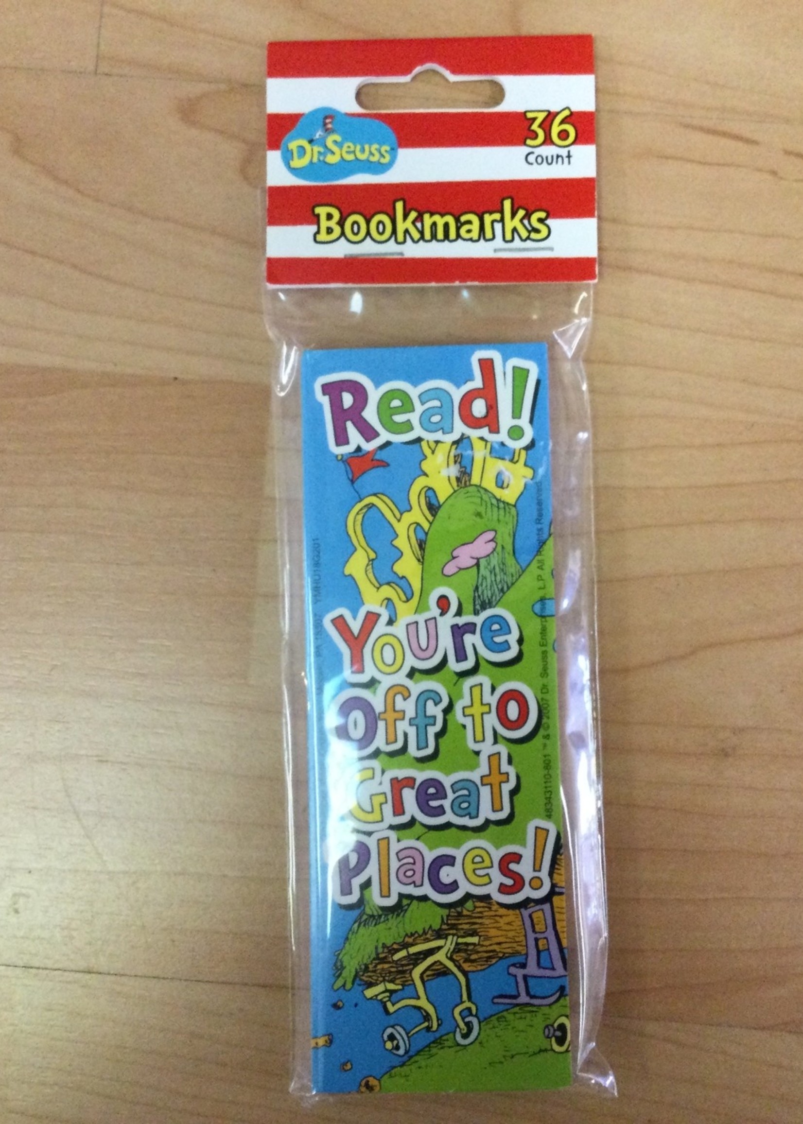 Dr. Seuss You're Off to Great Places Bookmark