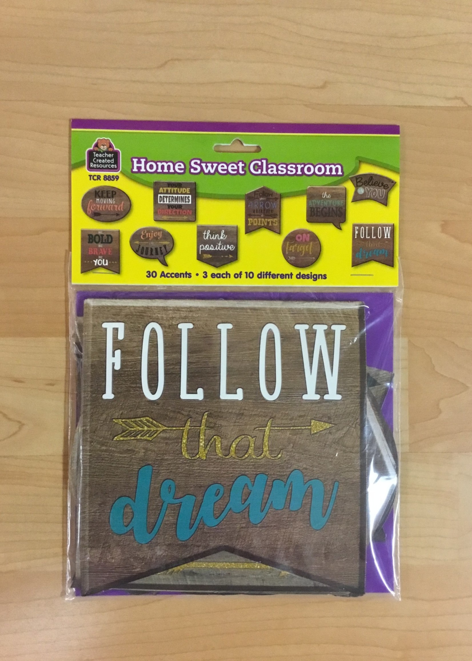 Home Sweet Classroom Positive Sayings Cutouts 30pc