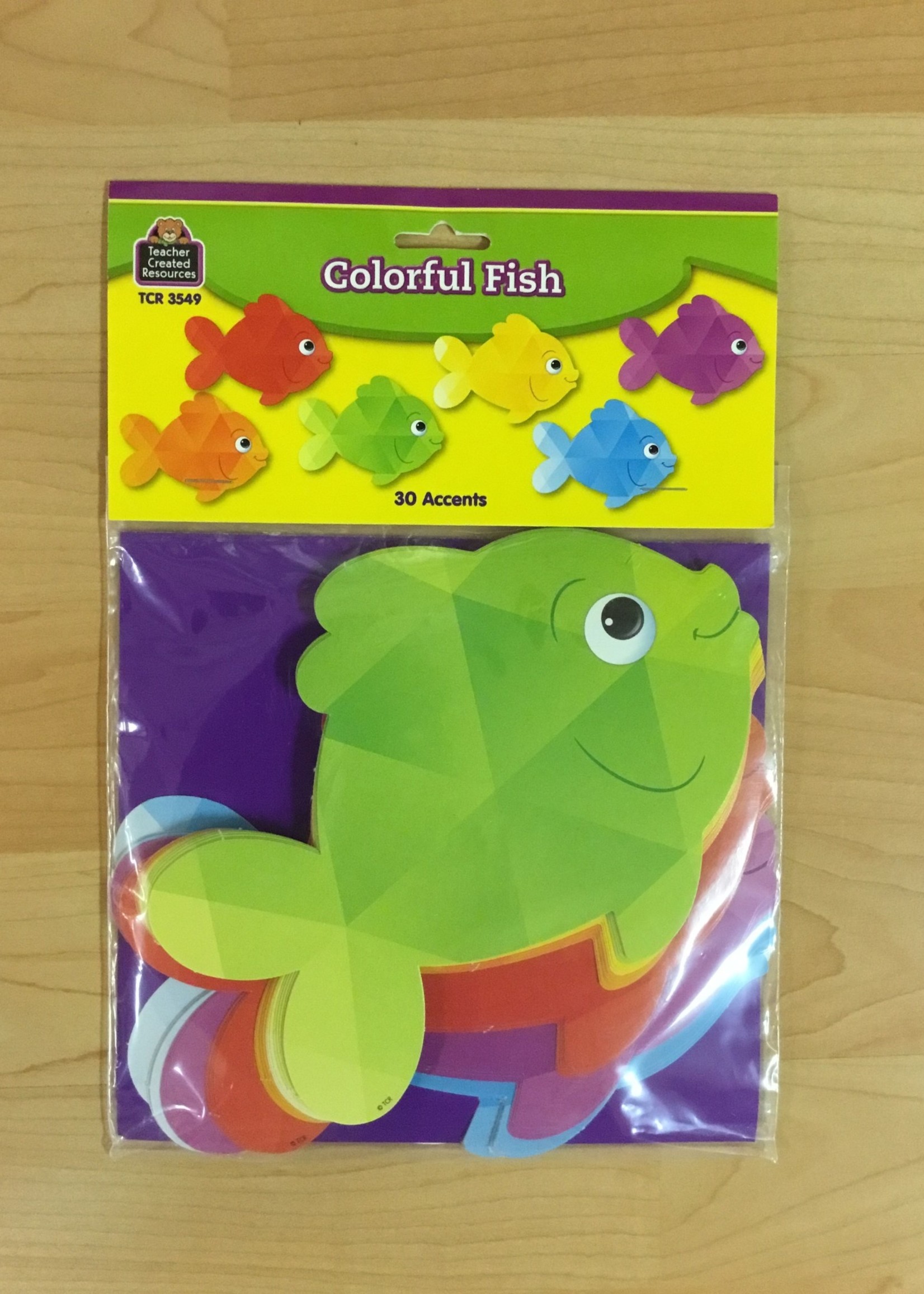 Colorful Fish Cutouts 30pc