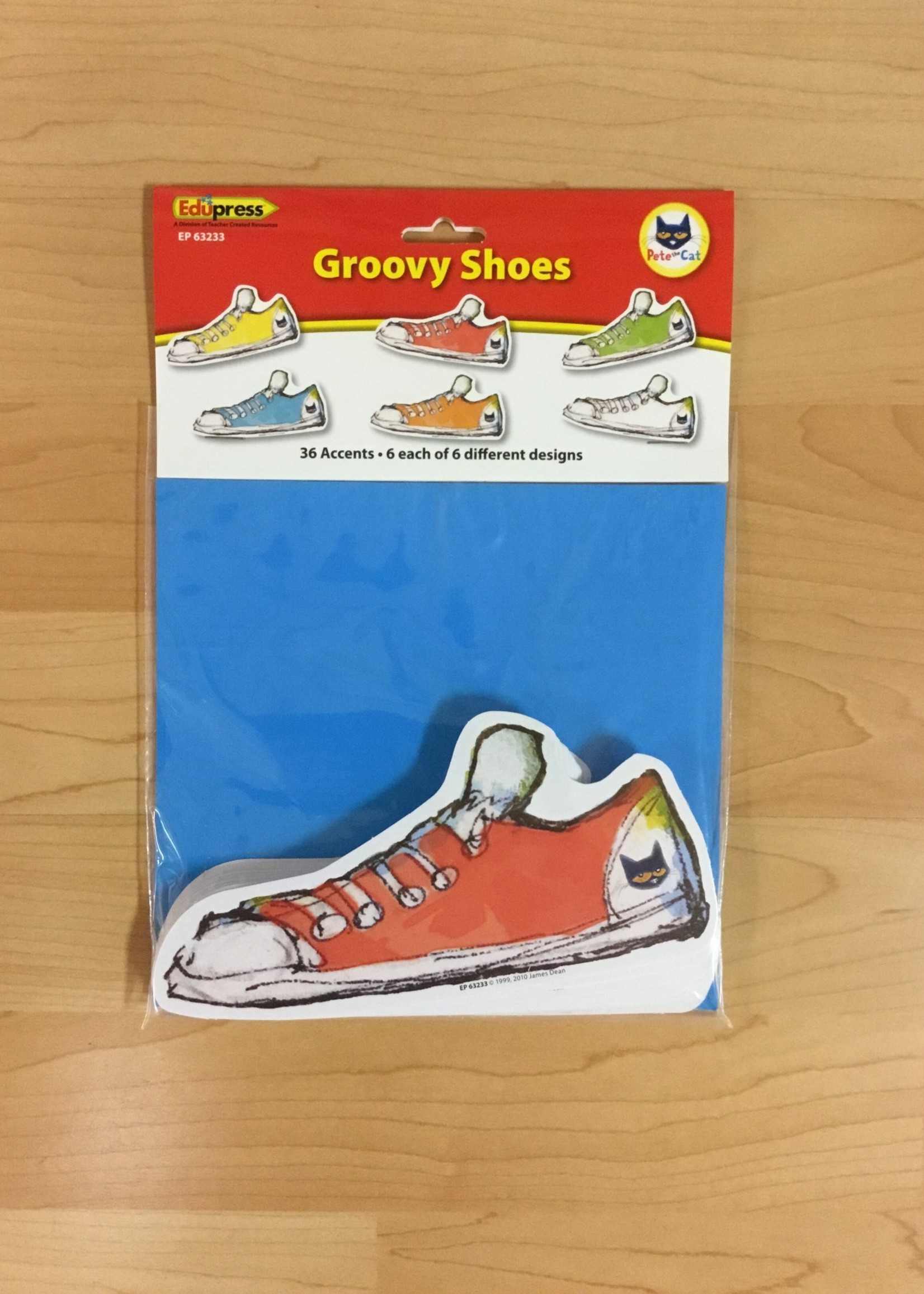 Pete the Cat Groovy Shoes Cutouts 36pc