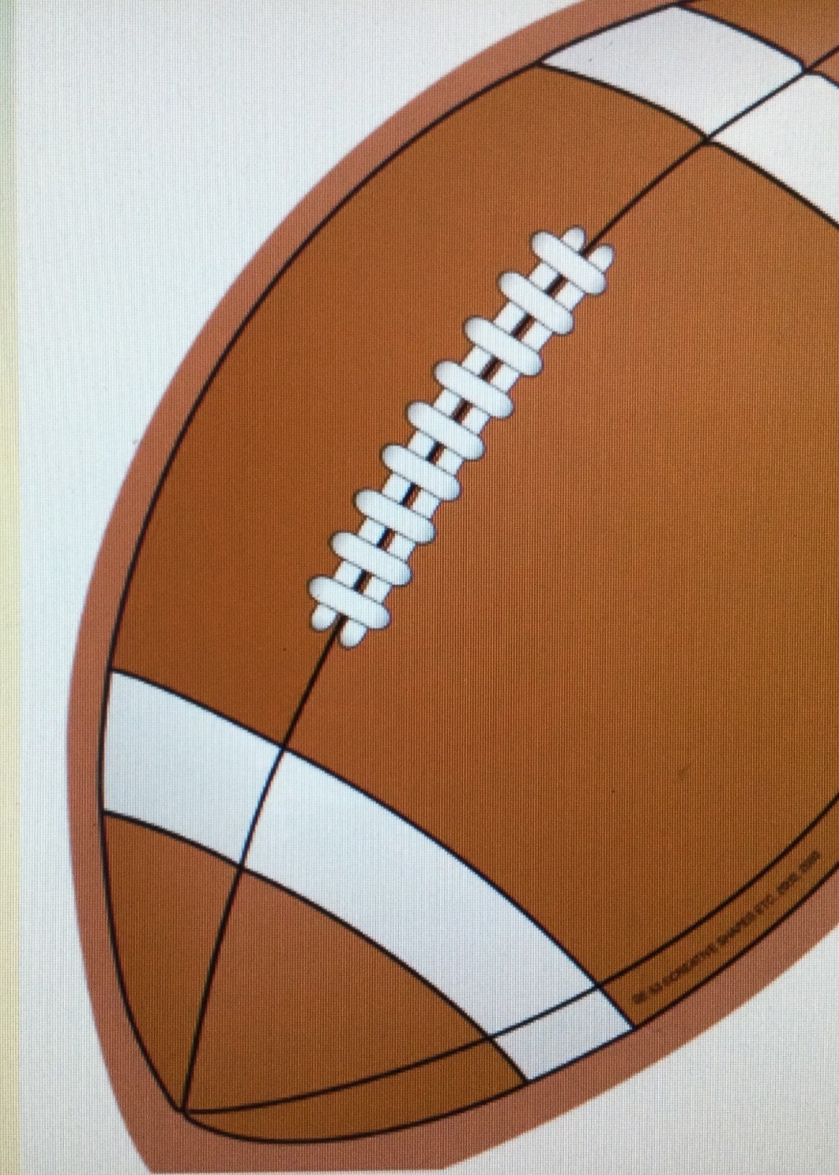 Football Notepad 50 sheets