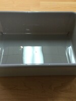 Large Gray Plastic Storage Bin