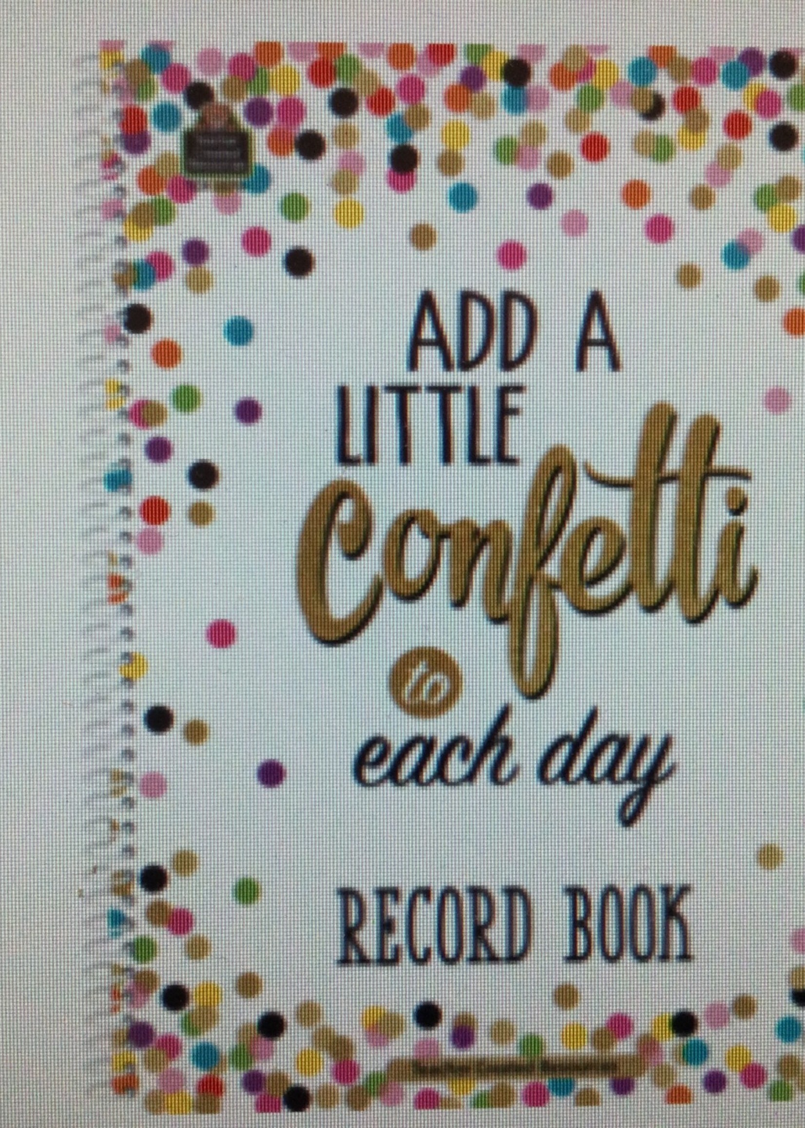 Confetti Record Book