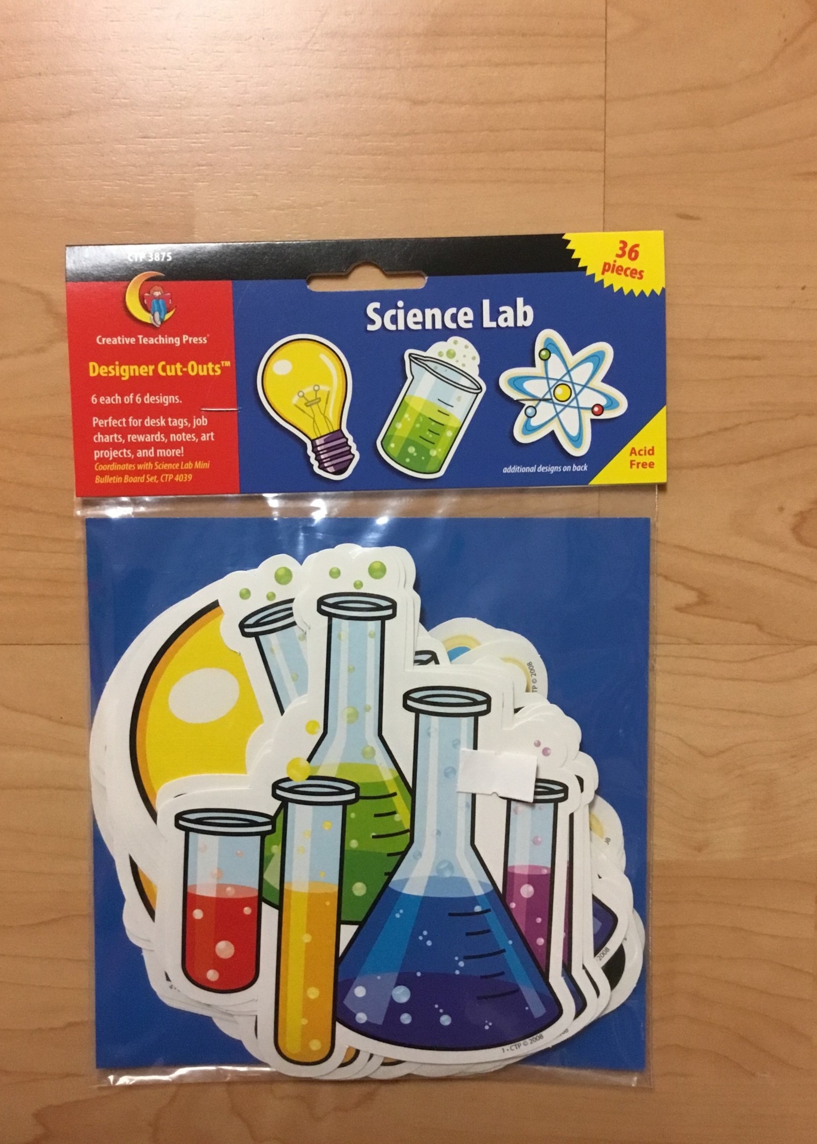 Science Lab Cutouts 36pc