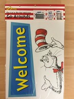 Dr. Seuss Cat in the Hat Welcome Go Arounds Bulletin Board Set