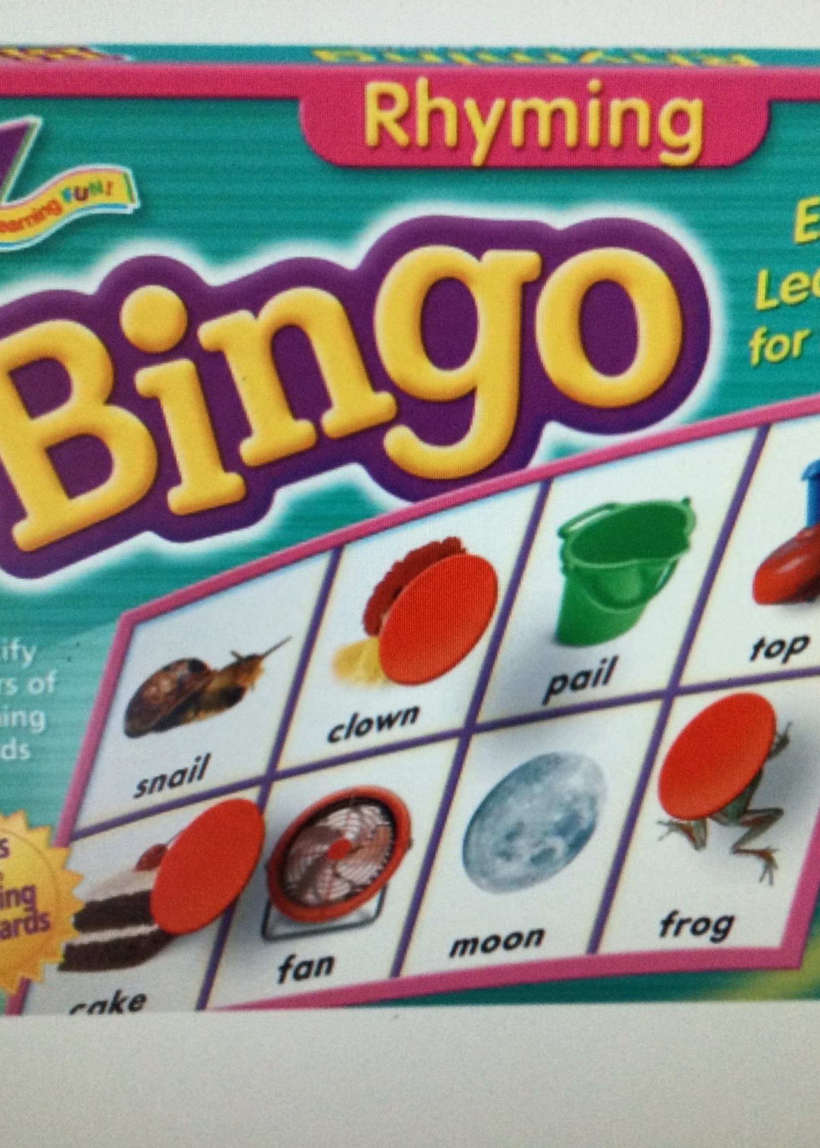 Rhyming Bingo