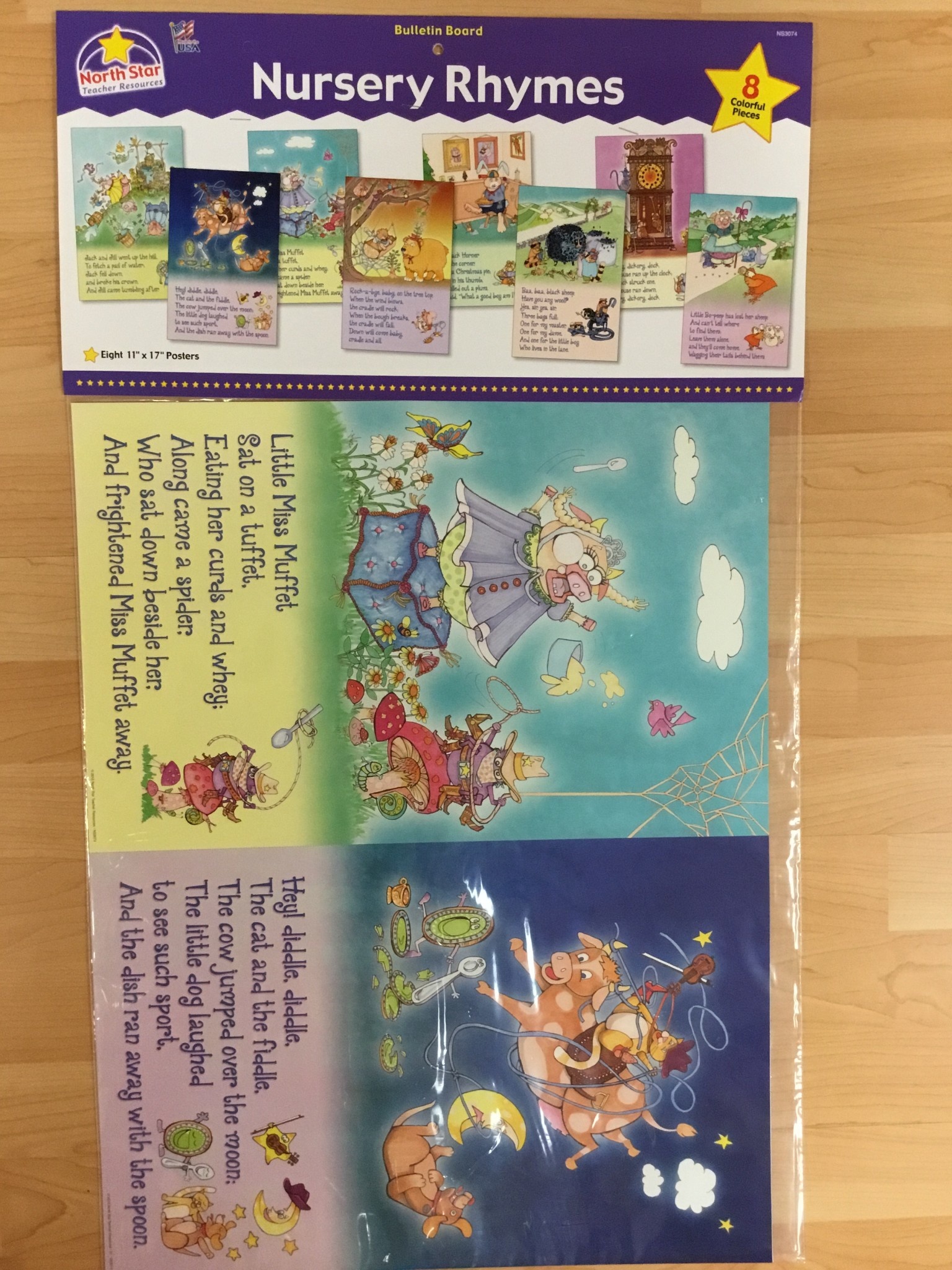 Nursery Rhymes Bulletin Board - School Spot