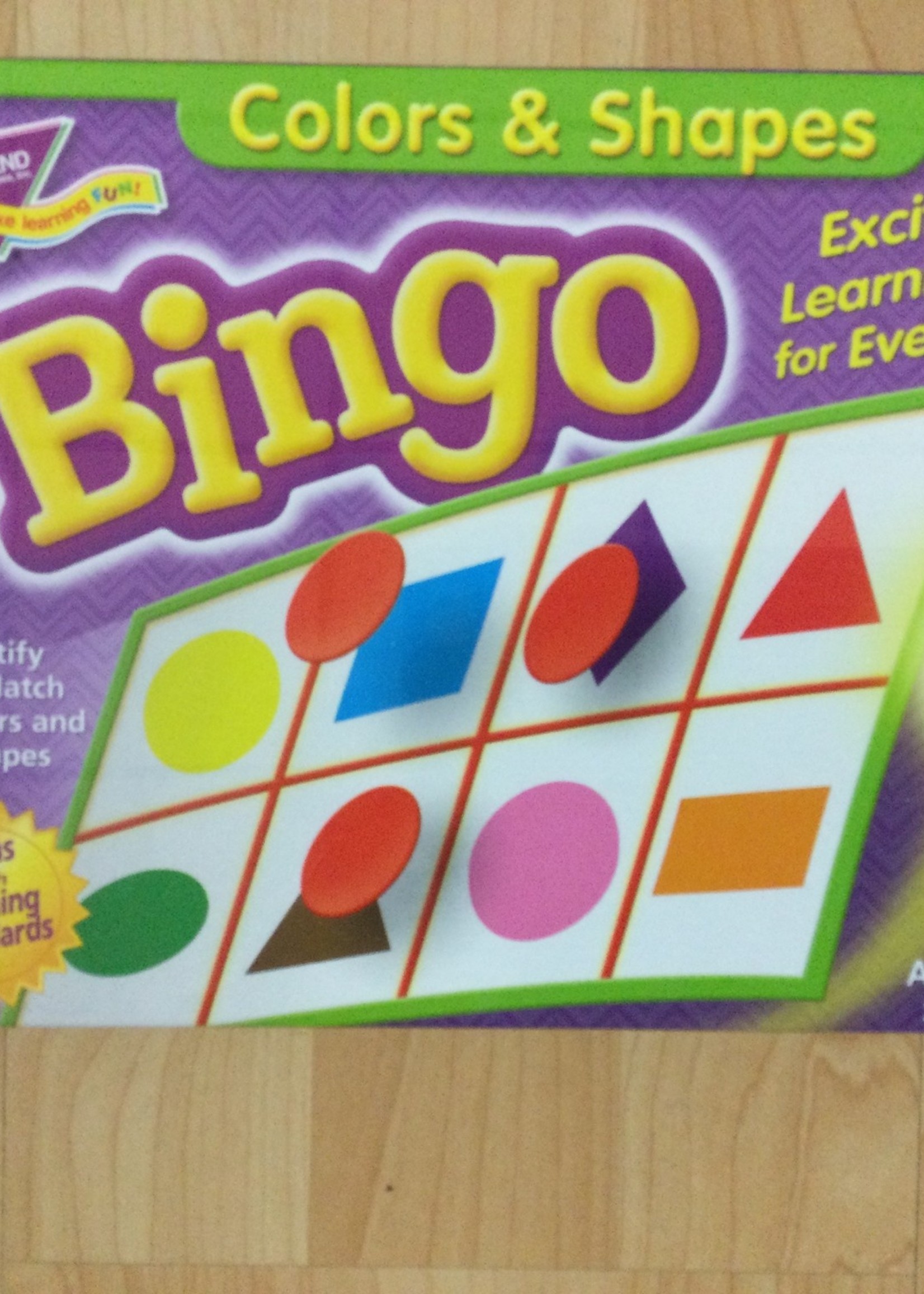 Colors & Shapes Bingo